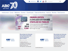Tablet Screenshot of abogoias.org.br